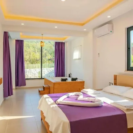 Outstanding With Private Pool And Jacuzzi In Kas, Antalya Holiday home